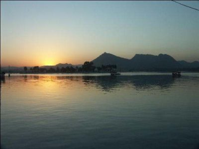 Sunset Fateh Sagar